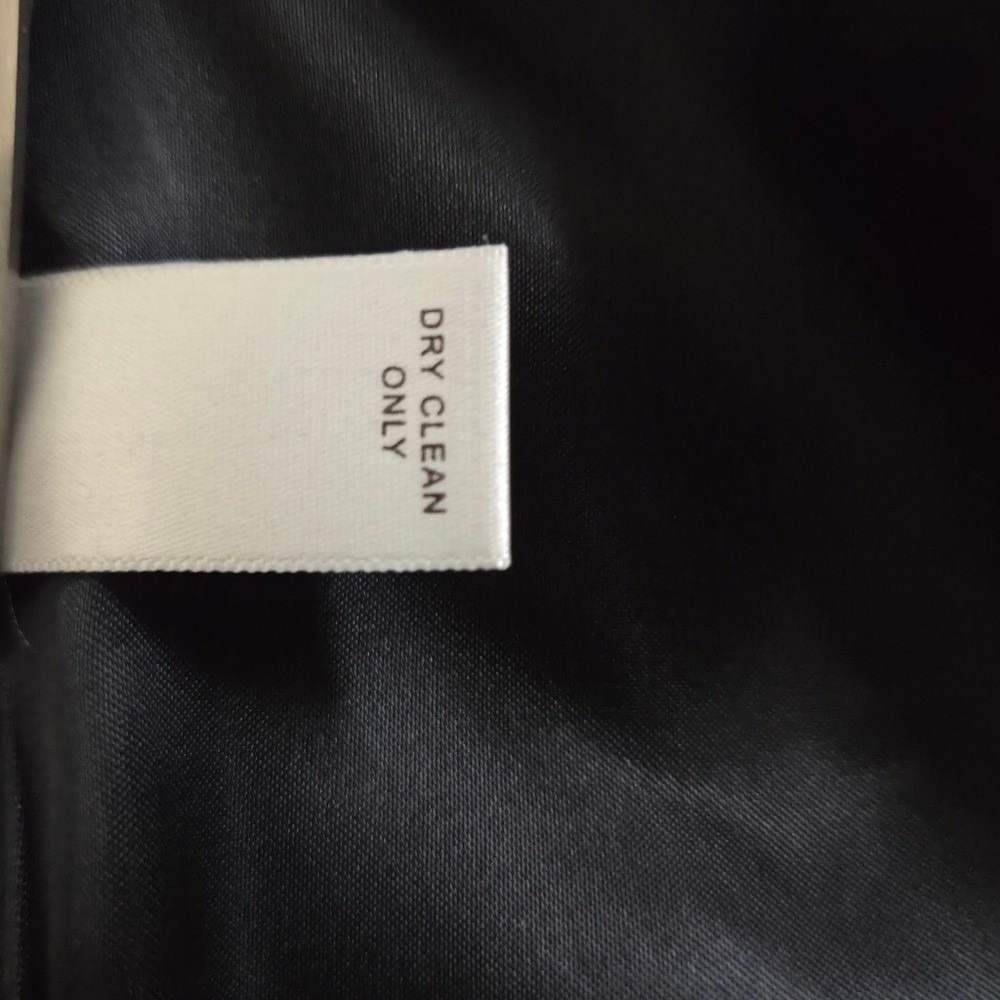 Banana Republic Women's Military Style Pea Coat Black Size Small Wool Blend - Picture 8 of 8